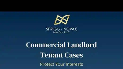 Commercial Landlord Tenant Cases